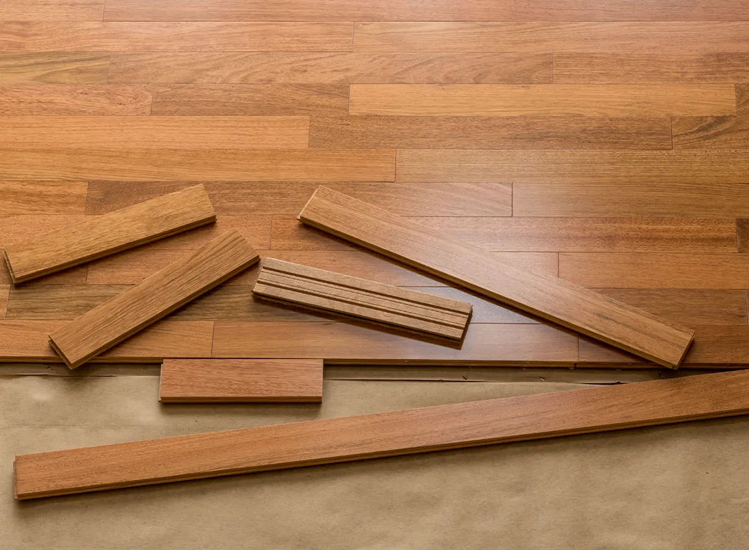 Hardwood and engineered wood flooring installed in an El Paso, TX home